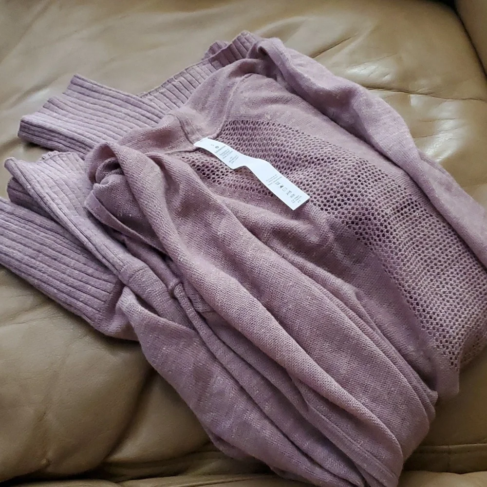 Lululemon Calm and Collected Wrap, Size Small Euc dusty pink